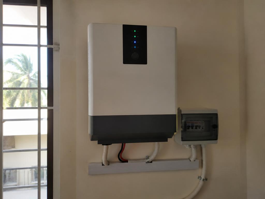 Wall mounted home inverter unit